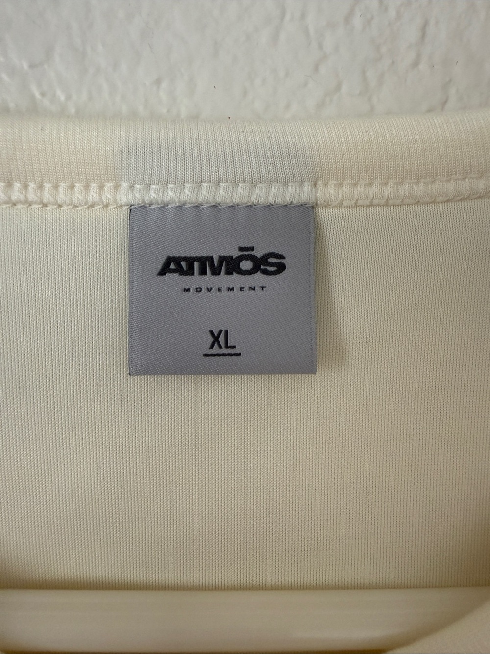 ATMÓS Movement Cream Pocket Tee | XL | NWT | Minimal Luxe Basic - Picture 2 of 8